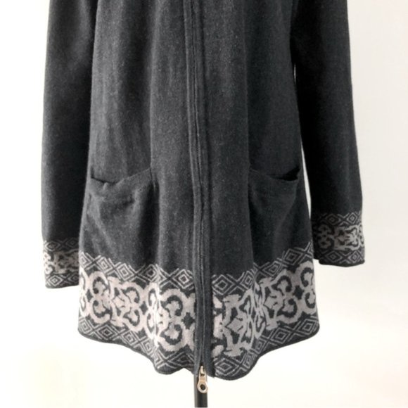 Womens Aventura Berlin Hooded Organic cotton blend zip up Cardigan size M - Picture 2 of 12